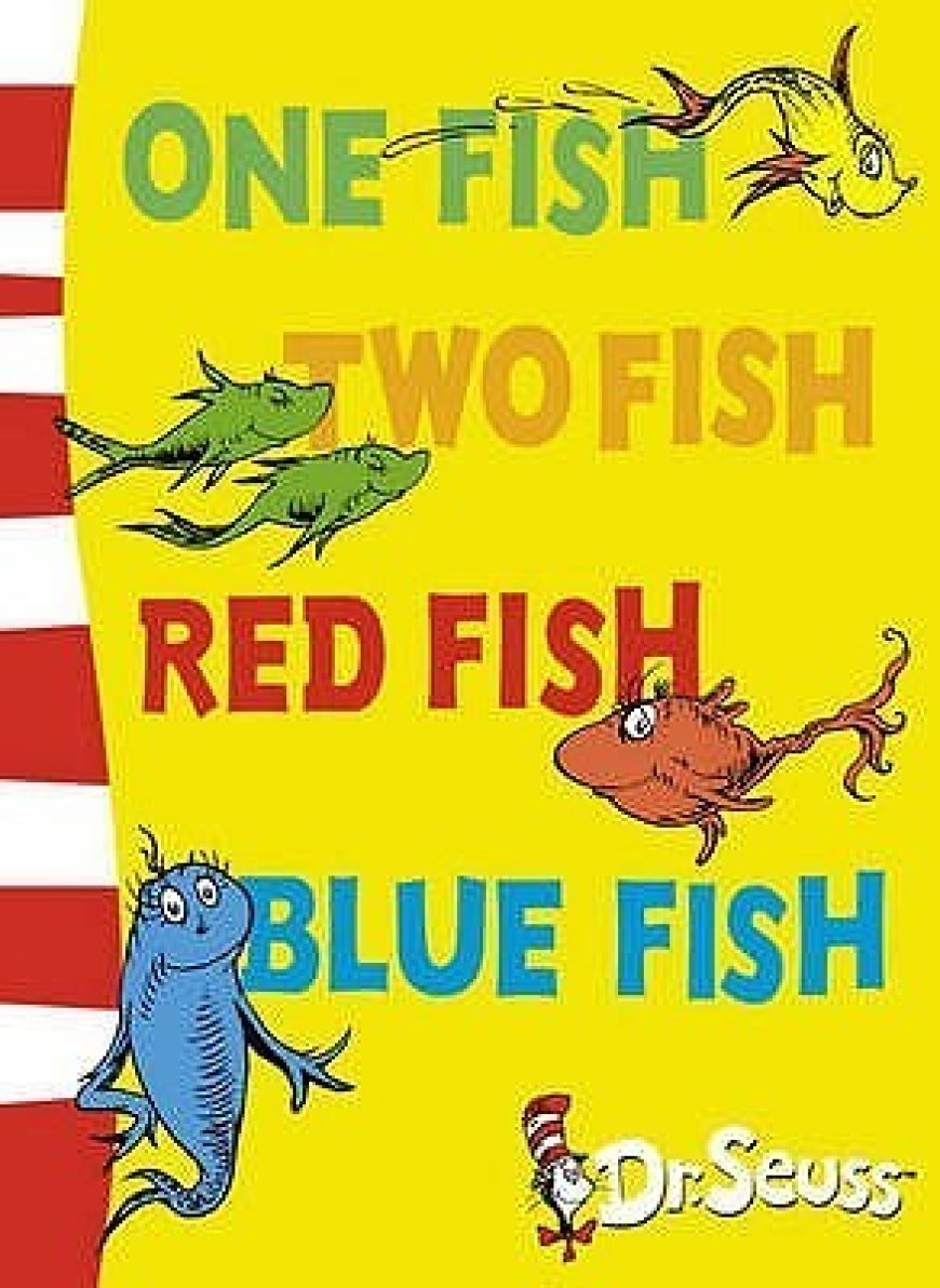 Free Download One Fish, Two Fish, Red Fish, Blue Fish by Dr. Seuss